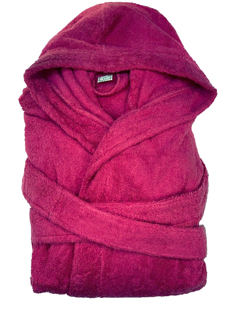 Egyptian Cotton Bathrobe - Pink