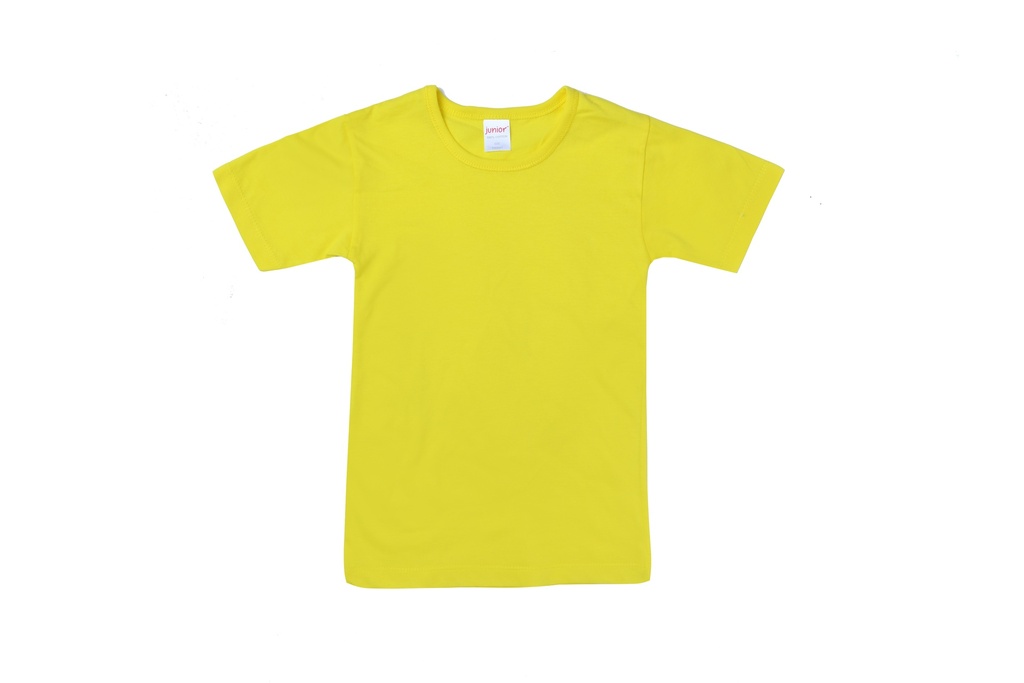 Short sleeve flannel for Girls Yellow