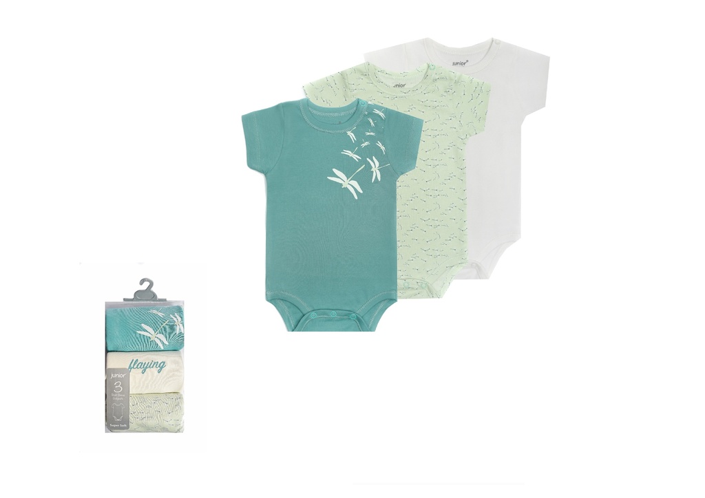 Bodysuit P/3 short Sleeve the pond