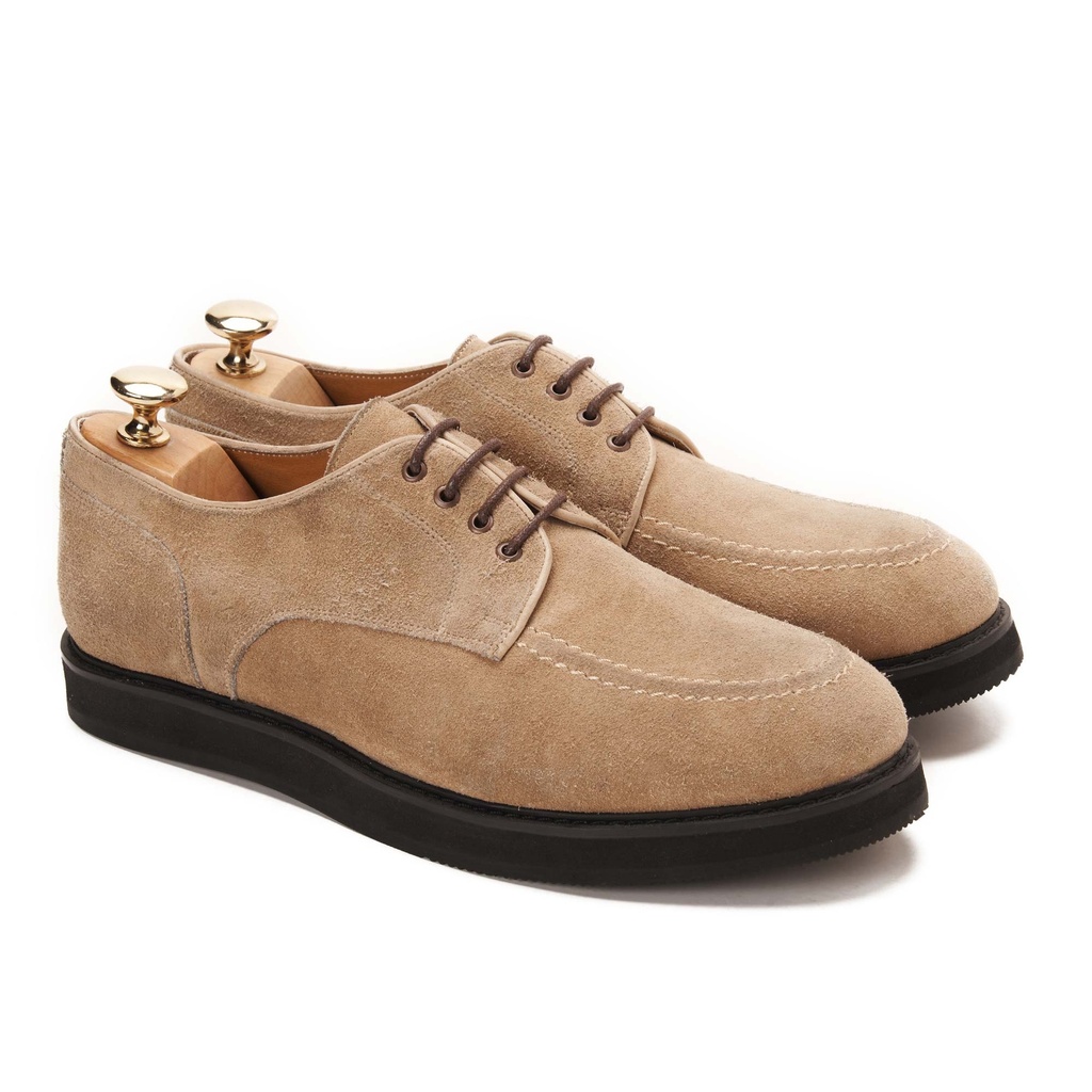 Smart Derby Walk Suede Beige