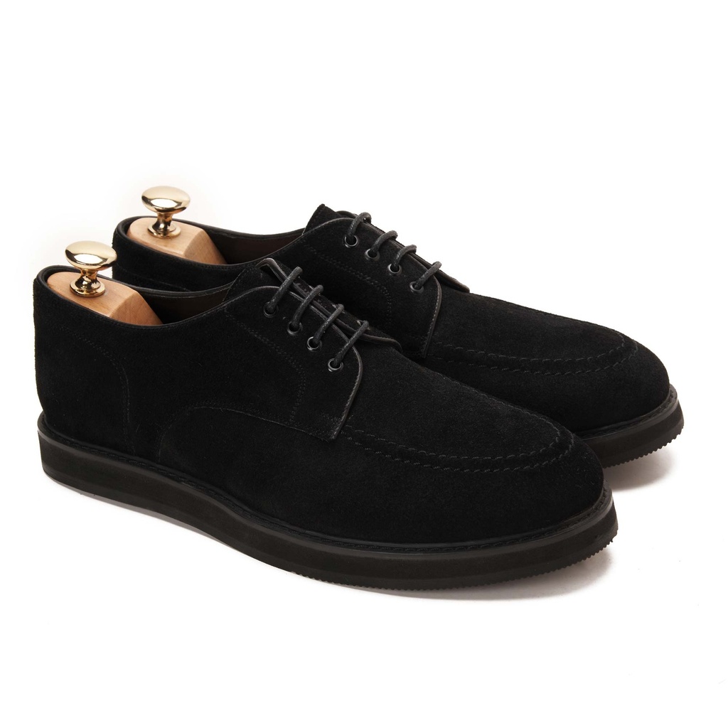 Smart Derby Walk Suede Black