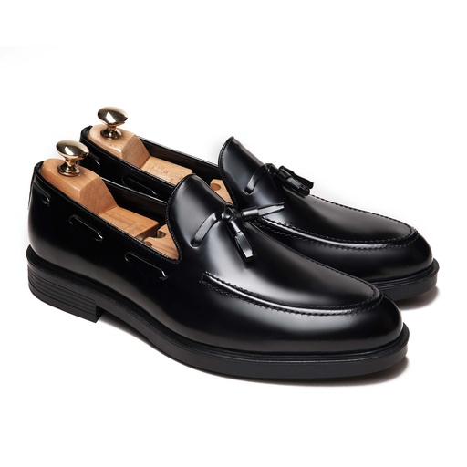 Tassels Loafer Cordovan Black