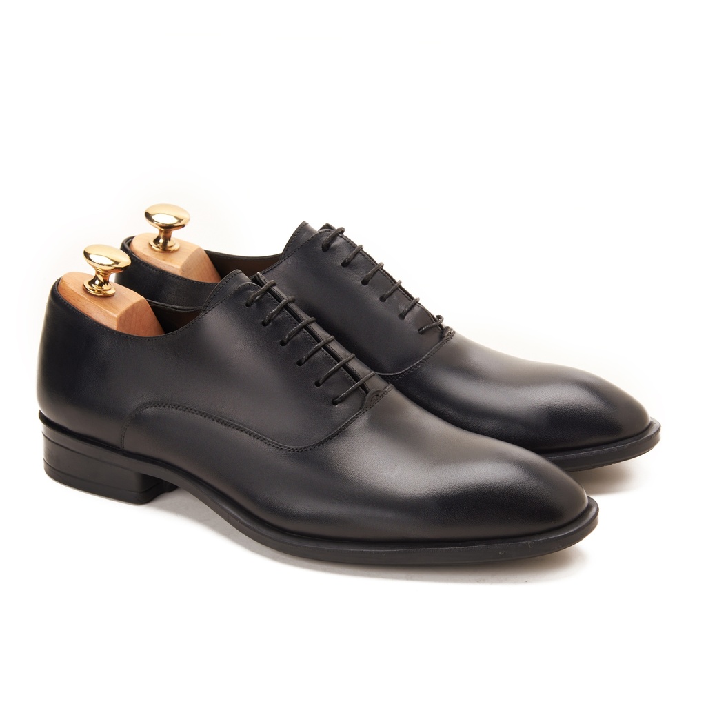 York Plain Toe Oxford Black