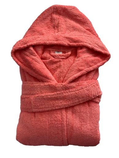 Egyptian Cotton Bathrobe - Orange