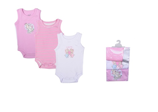 [7213-19] Bodysuit P/3 Sleeveless girl