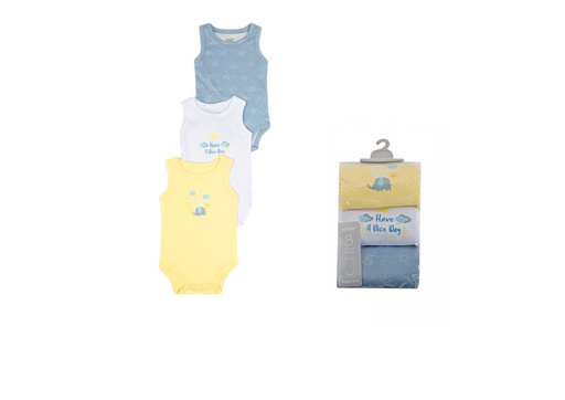 [7213-30] Bodysuit P/3 Sleeveless boy