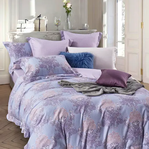 100% Cotton Satin Duvet Cover Set