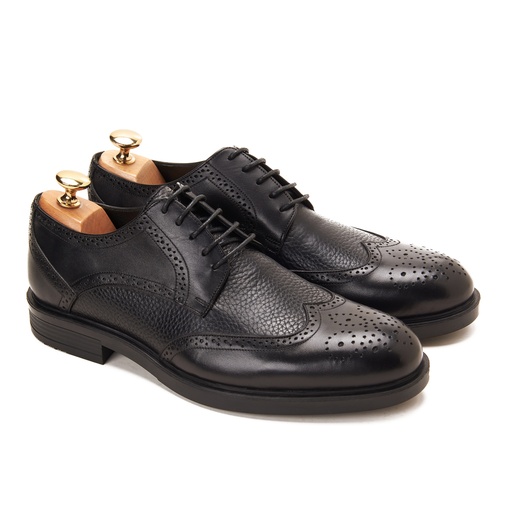 [DBR1-162-Black] Stanford Limit Derby Black With Lama